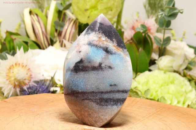 スモーキークォーツ原石(D638)