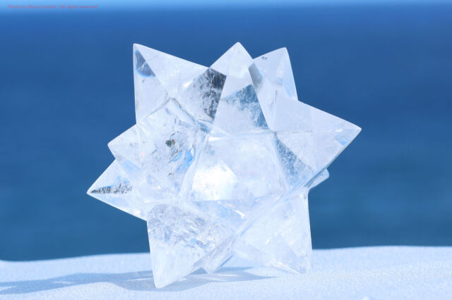 AAAグレード　レムリアンシード　クリスタル　ダウ水晶　原石　ハーフポリッシュ 一点物】レムリアンシードクリスタル原石｜成長線が刻まれた高波動の