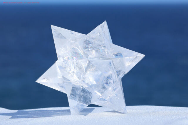 一点物】レムリアンシードクリスタル原石｜成長線が刻まれた高波動の