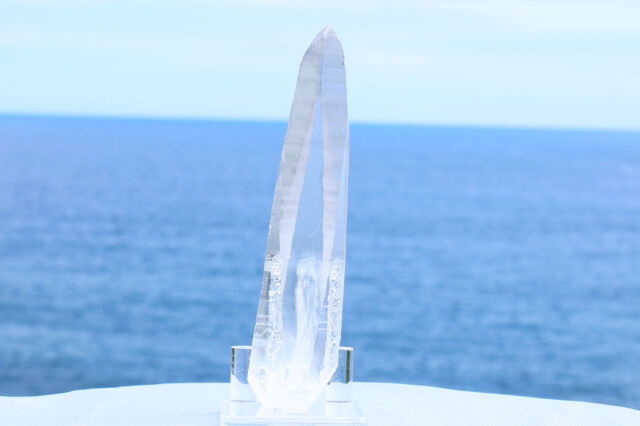 ピュアレイ・レムリアンシードクリスタル/ポイント(T529)