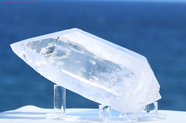 一点物】レムリアンシードクリスタル原石｜成長線が刻まれた高波動の