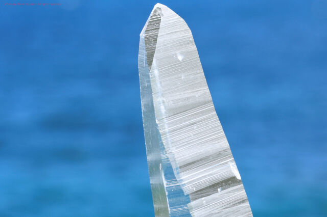 一点物】レムリアンシードクリスタル原石｜成長線が刻まれた高波動の