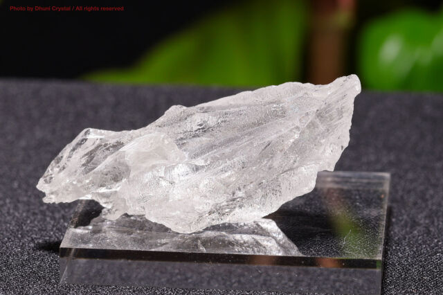 一点物】レムリアンシードクリスタル原石｜成長線が刻まれた高波動の