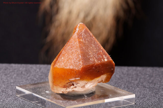 ゴイアス州産 レッド レムリアンシードクリスタル 原石 水晶