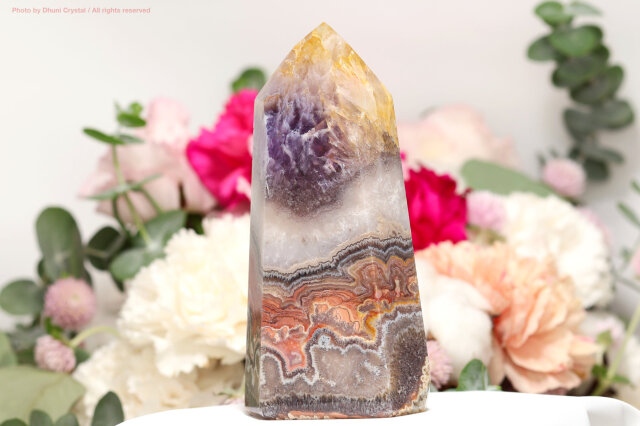 アメジスト・レースアゲート(T592)