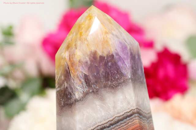 アメジスト・レースアゲート メキシコ産 クレイジーレース