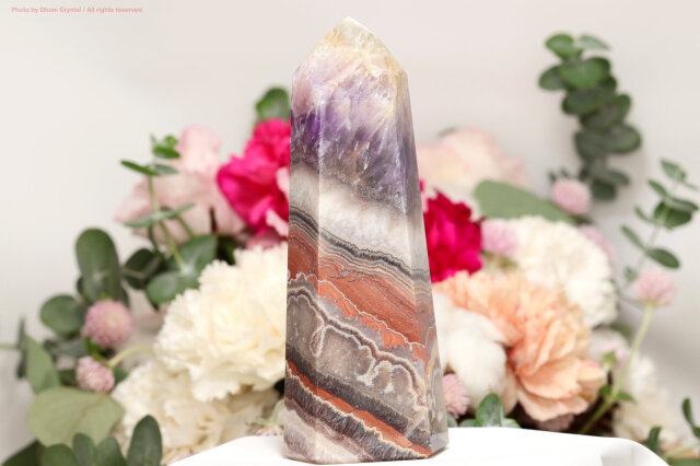 アメジスト・レースアゲート(T593)