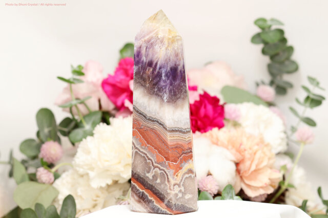 アメジスト・レースアゲート メキシコ産 クレイジーレースアメジスト