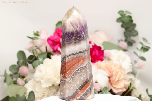 アメジスト・レースアゲート メキシコ産 クレイジーレースアメジスト