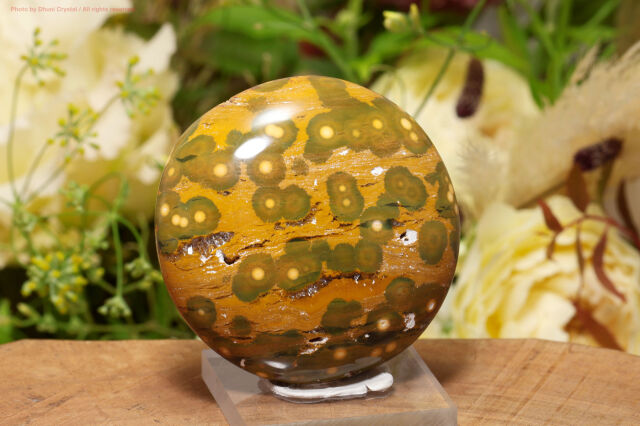 カバンビーオーシャンジャスパー 穏やかな海の波動を宿す癒しの天然石