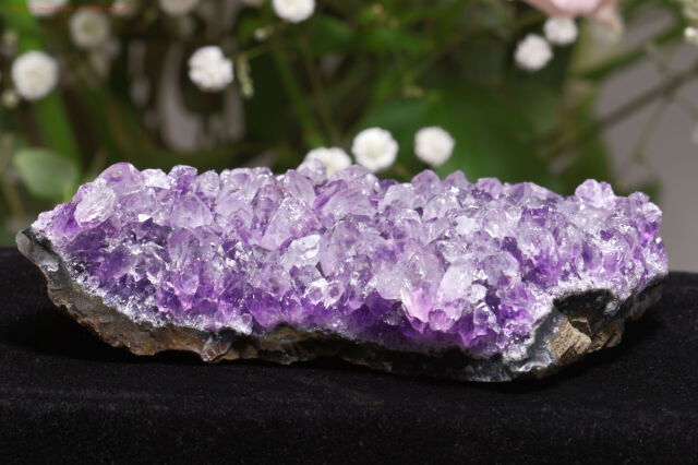 アメジストクラスター 空間を浄化し心を癒す高波動のヒーリングストーン
