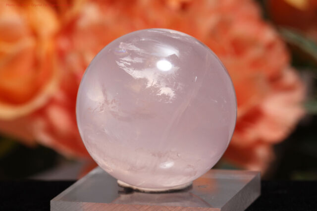 ローズクォーツ/球(T739)