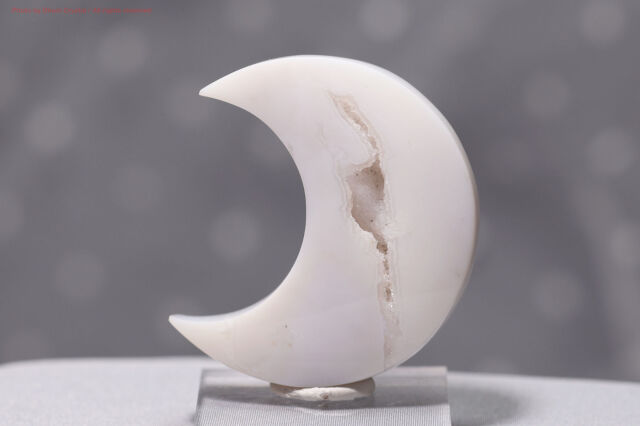 【SOLDOUT!】 スノーアゲート/月型(T759)