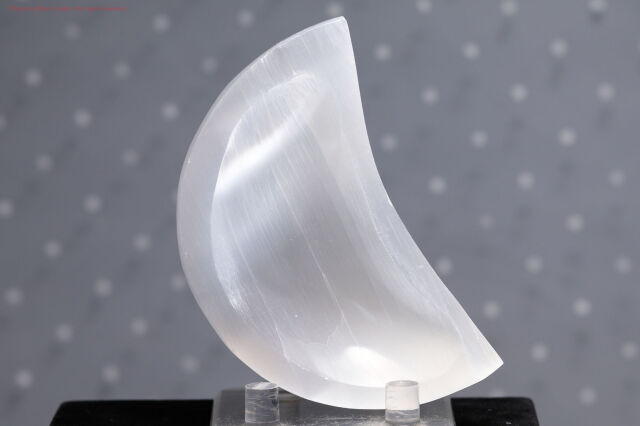 セレナイトのお皿/月型(T808)