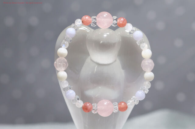 Dhunicrystalオリジナルブレスレット【恋咲くブレスレット】/『恋愛