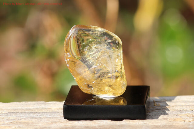 天然シトリンのタンブル(T842)