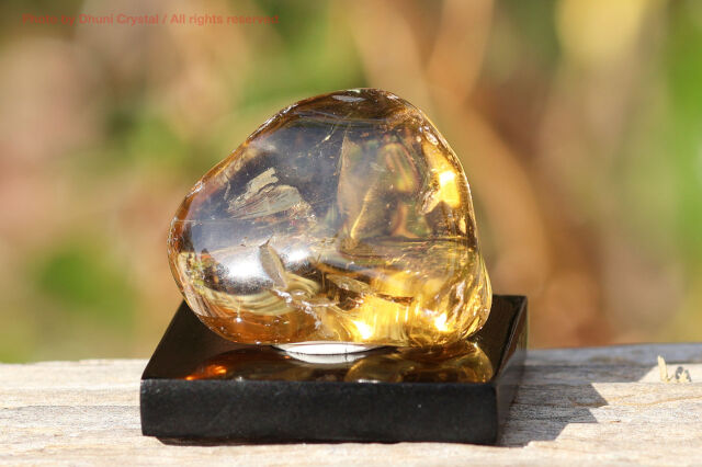 天然シトリンのタンブル(T848)