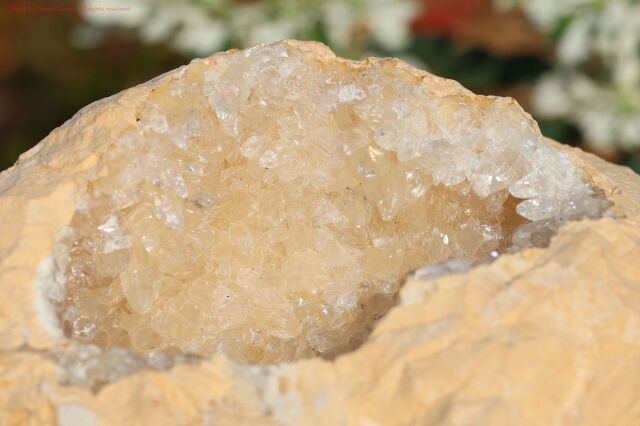 硫黄クラスター結晶 201g 福島県蛍鉱山産 水晶クラスター