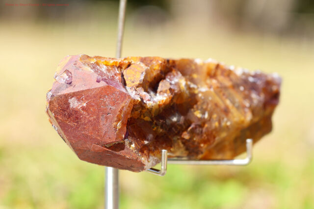 天然　ゴールデンオーラ　原石　希少 ゴールデン・オーラスターライト/原石ワンド/レインボーフレームあり