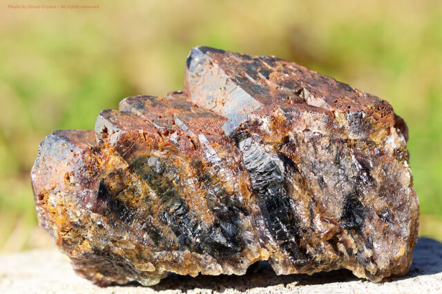 インカローズ/ロードクロサイト/原石/北海道産(N637)