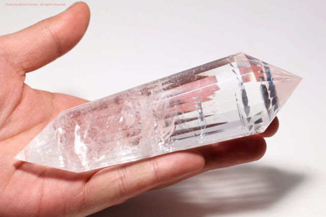 ヴォーゲル水晶/レムリアンシード水晶/虹入り(T925)