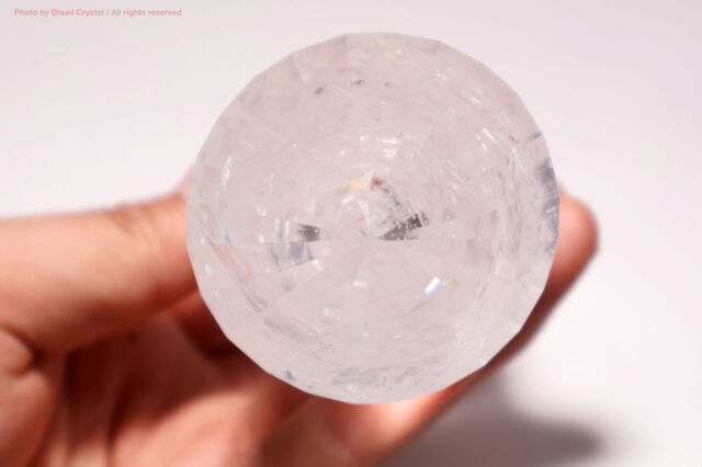 AAAグレード　レムリアンシードクリスタル　24面体　ヴォーゲルワンド　水晶　2 ヴォーゲル水晶/レムリアンシード水晶/虹入り(T927)