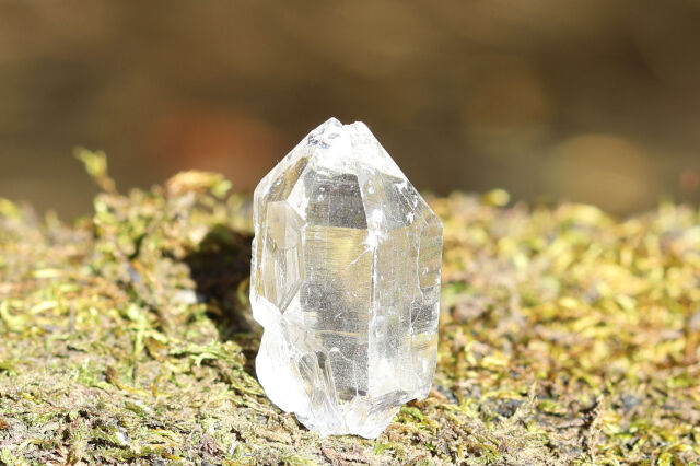 神々の恩寵ヒマラヤ水晶/シングルポイント/マニハール産/(T961)