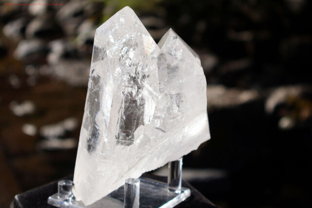 マニハール産 ヒマラヤ水晶 原石｜透明度抜群のクリスタル