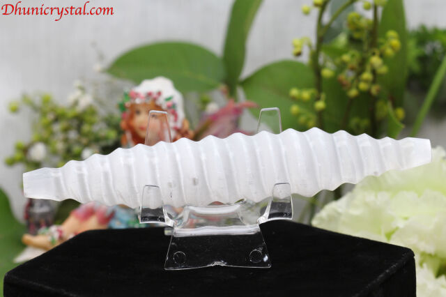 【SOLDOUT】セレナイト/スパイラルワンド(U791)