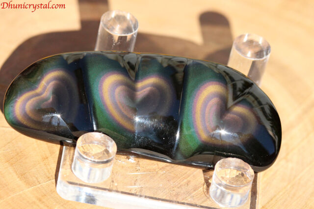 レインボー・オブシディアン/トリプルハート(U916)