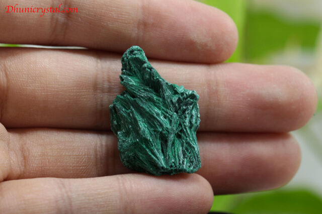 マラカイト/絹状原石(V893)