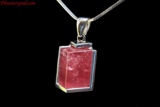 高品質インカローズ・ペンダントトップ/コロラド州SWEET HOME MINE産(W167)