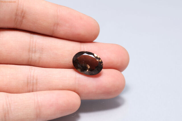 スモーキークォーツ/ファセットカット(W302)