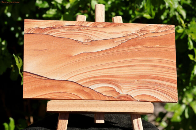 ナバホ・サンドストーン/絵画風スライス(W611)