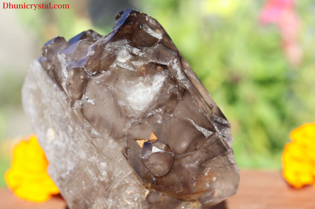 （elestial5）ブラジル産エレスチャルスモーキークォーツ/ジャカレー水晶 elestial5）ブラジル産エレスチャルスモーキークォーツ