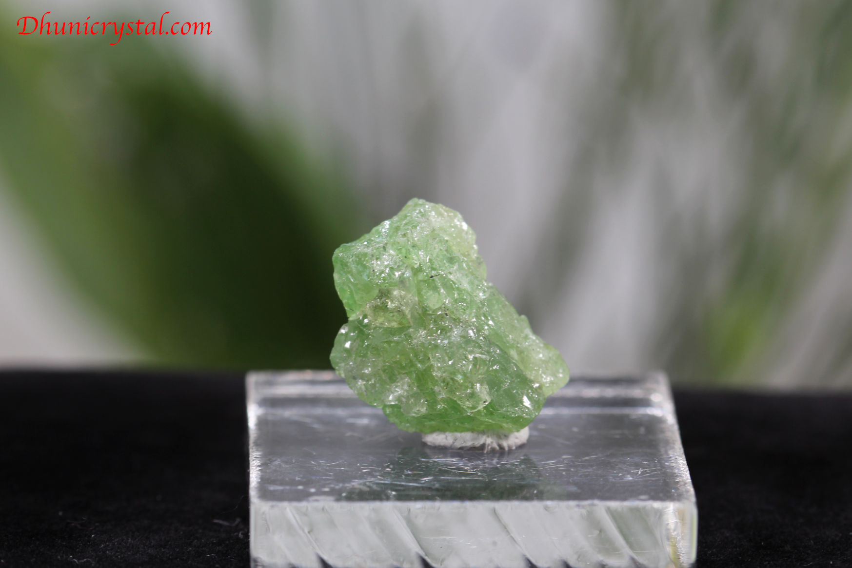 ツァボライト/グリーンガーネット/原石 (N203)