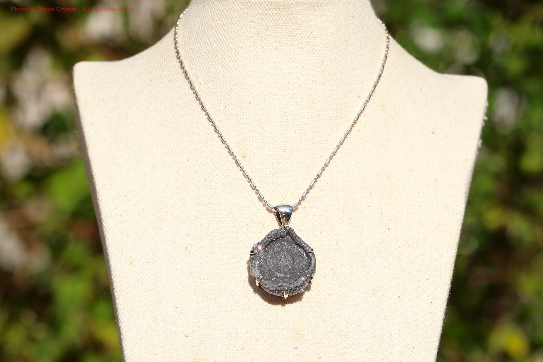 スターボーンジュエリー【カルセドニーローズ・ドゥルージー】（T868）