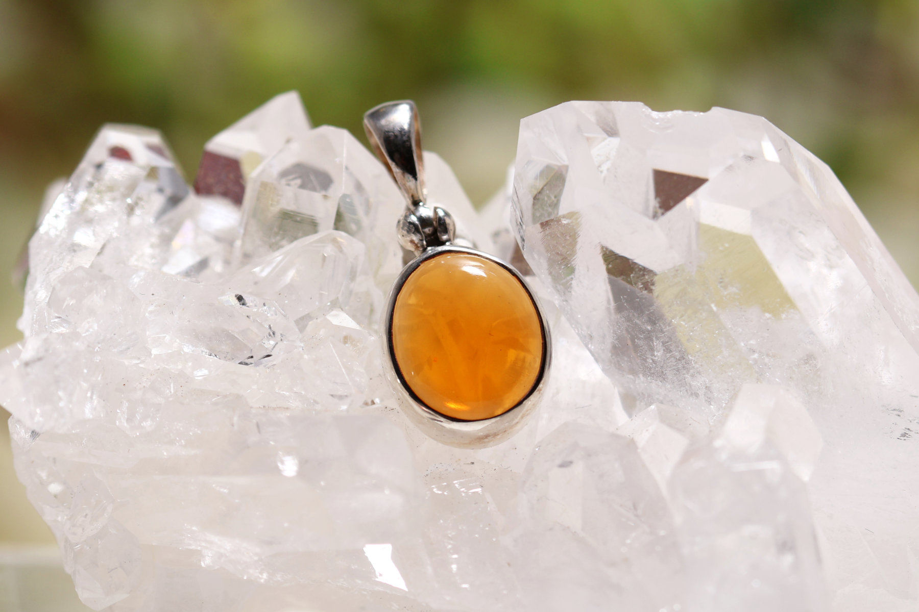 スターボーンペンダント【ファイヤーオパール】(T617)