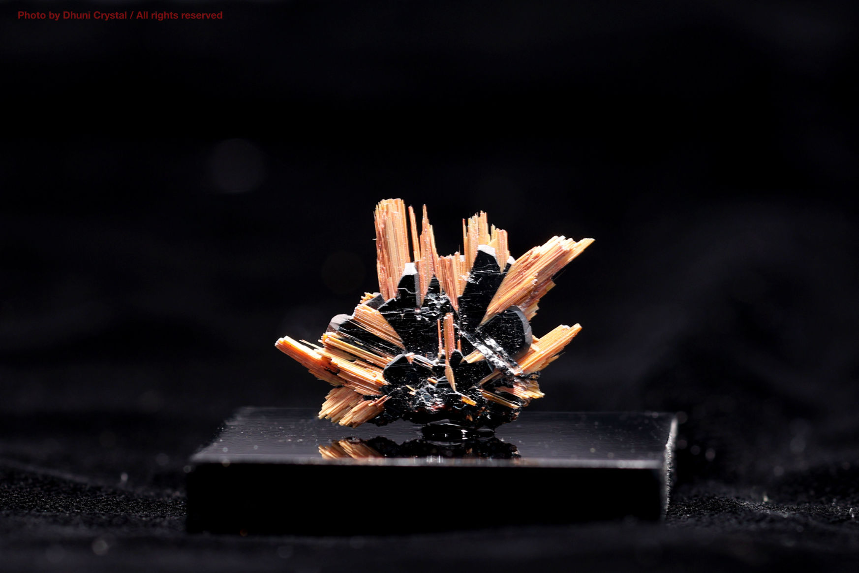 【SOLDOUT!】 サンルチル原石/ケース付き(T702)