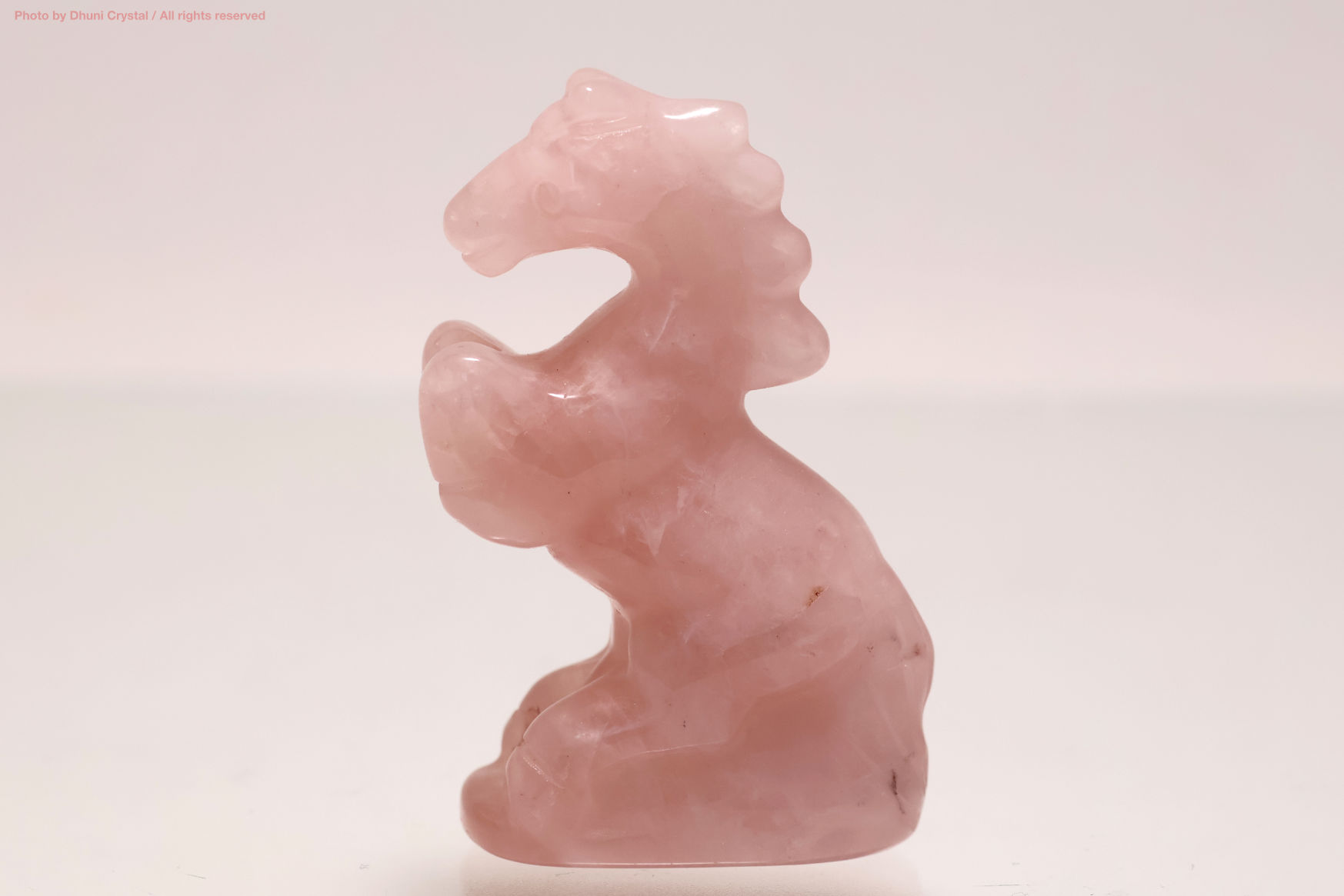 ローズクォーツのお馬さん(T933)