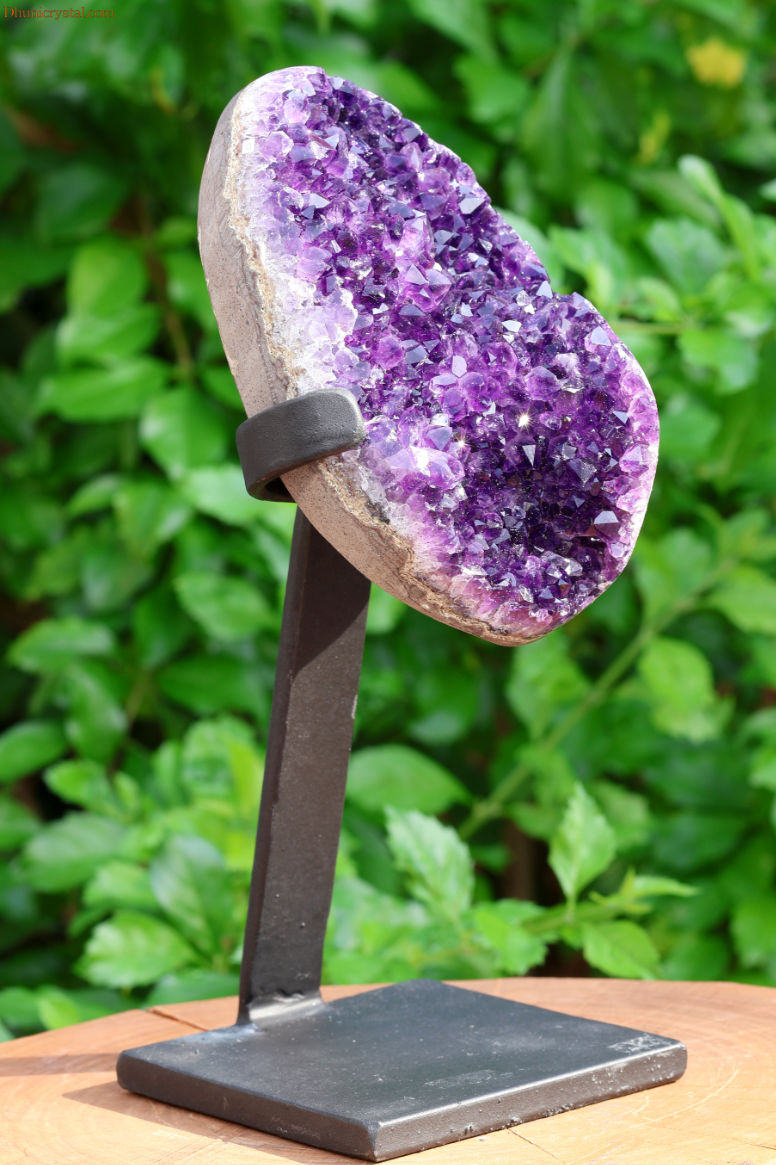 【SOLDOUT】アメジストクラスター/鉄製スタンド付き(W513)
