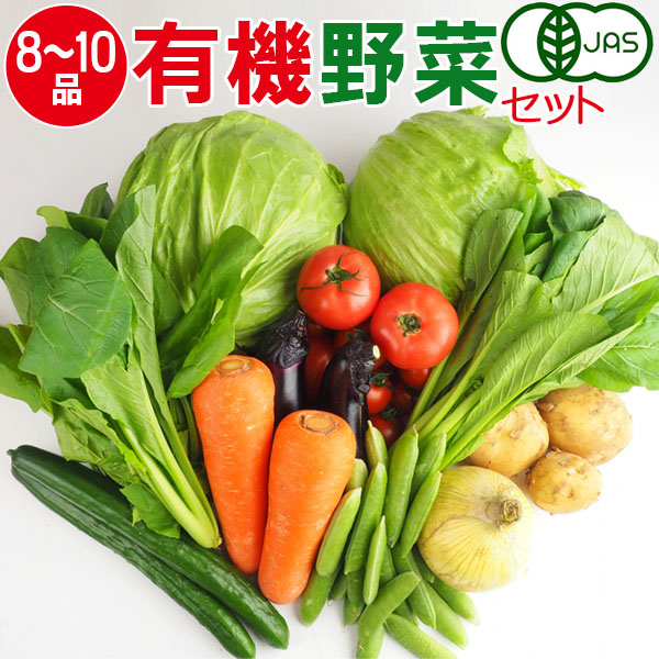 産地直送 有機野菜セット（8～10品目）