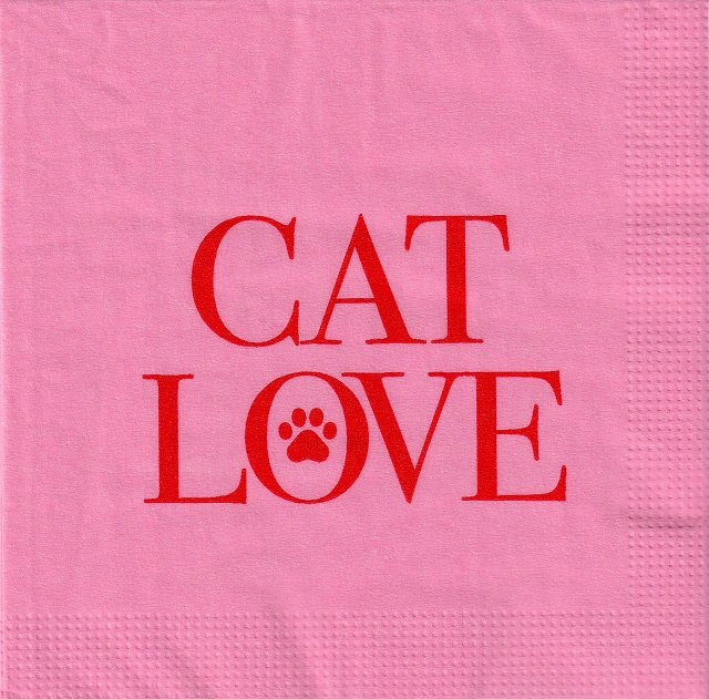カクテルサイズ５枚組＊Cat Love