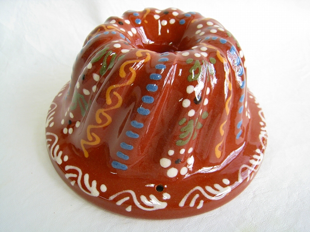 スフレンハイム焼き クグロフ型＃18＊レンガ色Ｂ