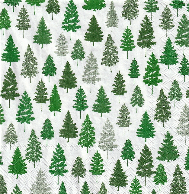 ５枚組ペーパーナプキン＊Nordic Forest