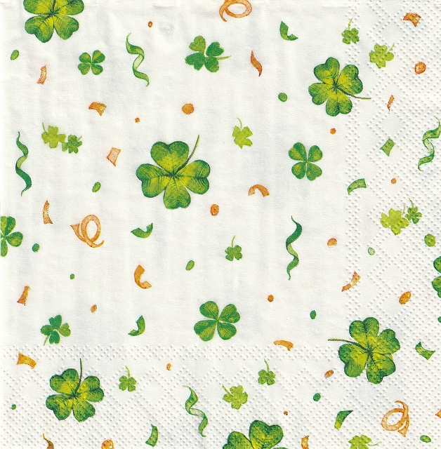 ５枚組ペーパーナプキン＊Lucky Clover
