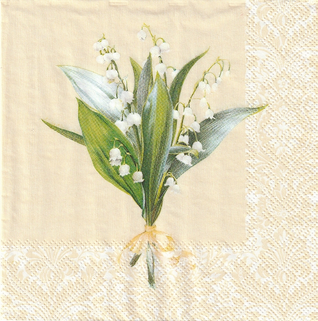 ５枚組ペーパーナプキン＊ルイザＡ