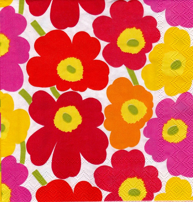 ５枚組ペーパーナプキン＊ミニウニコト*marimekko