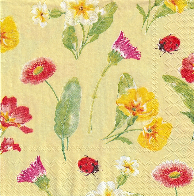 ５枚組ペーパーナプキン＊アンヌリース