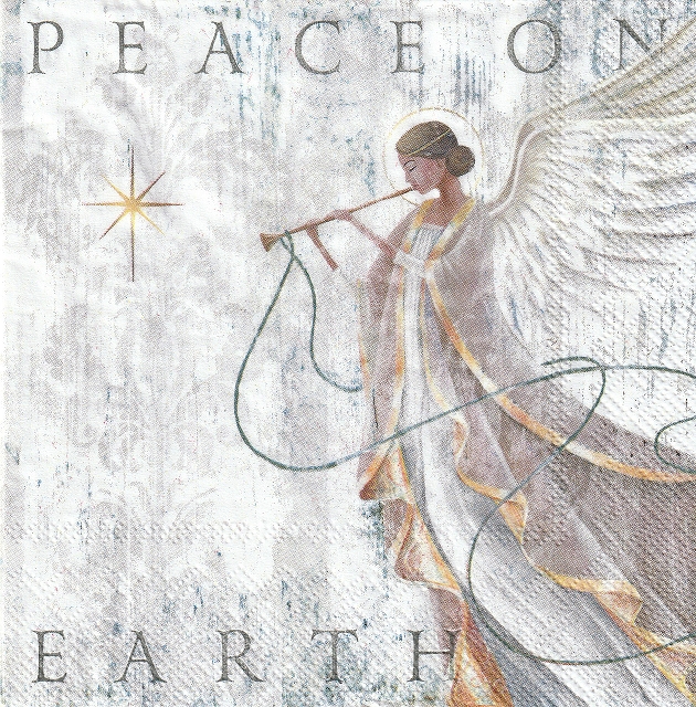 ５枚組ペーパーナプキン＊Angel's Grace